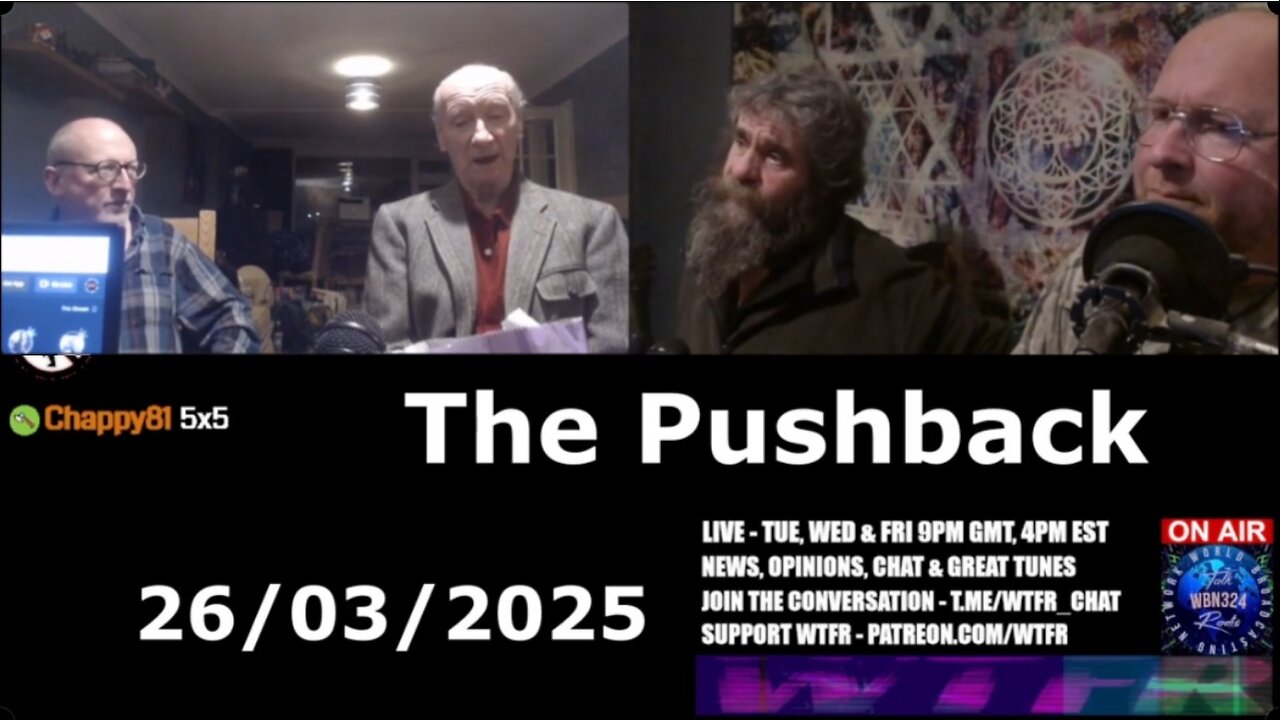 WTFR The Pushback 26-03-2025 Introducing The Amazing Barry