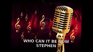 WHO CAN IT BE NOW? C.I.A. COLD BUSTED