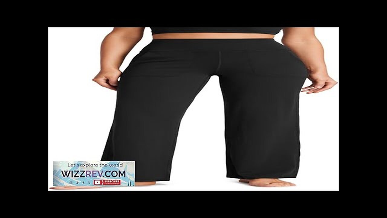 CRZ YOGA Womens Butterluxe High Waist Wide Leg Pants with Pockets 31" Review