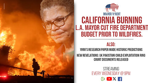 California Wildfires. Neglect by LA Mayor and Gavin Newsome to Blame?