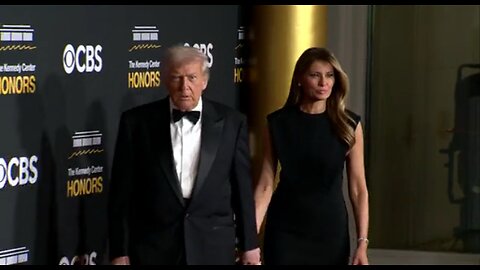 President Trump and the First Lady participate in the Kennedy Center Honors.