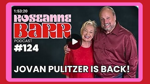 7 PM CST -Justice, Jews and The Jesus Factor With Rosanne Barr and Jovan