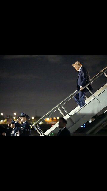 President Trump works late into the night