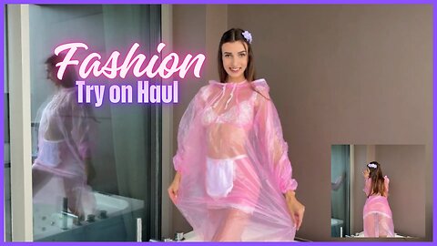 Transparent Fashion | Raincoat Try On Haul | Modern & Minimal Style