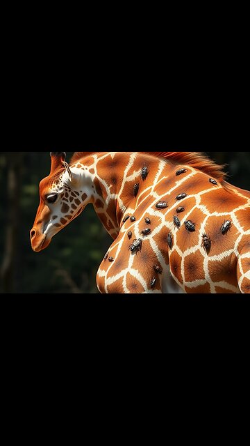 Animals and parasites on the body