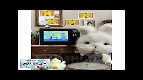 Retro Mini TV Can Be Played Cartoon Toy Dollhouse Scene Model Miniature Review