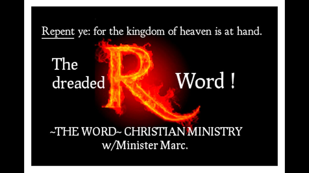 The dreaded "R" word !