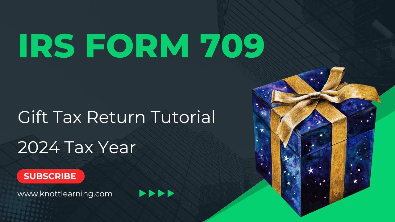 IRS Form 709 Tutorial for 2024 - Gift of Bitcoin
