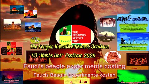 The Penguin Narrative Reward: Scotland . US "Waste List" Festivus 2025