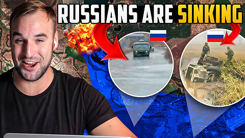 “EVERYTHING IS SINKING!” - Russian Soldiers Panic, Water Rushes in