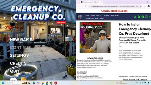 How to install Emergency Cleanup Co. Free Download