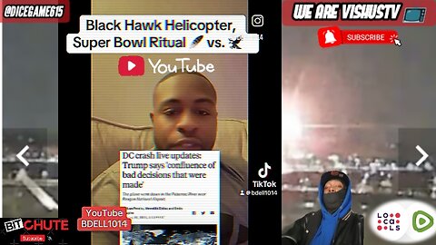 BDell1014: Black Hawk Helicopter 🚁 Super Bowl Ritual... #VishusTv 📺