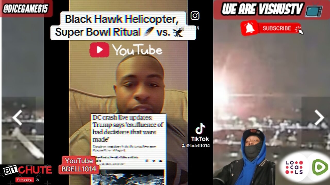 BDell1014: Black Hawk Helicopter 🚁 Super Bowl Ritual... #VishusTv 📺