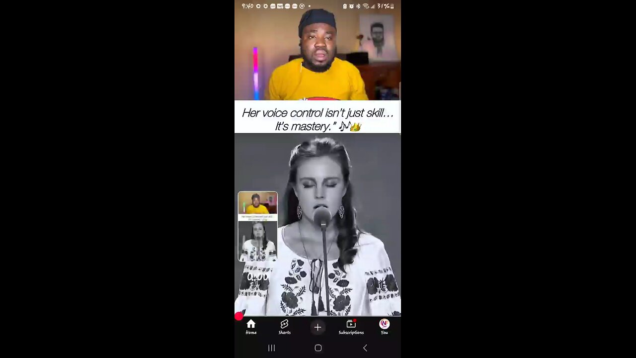 Wow! Her Breath Control & Amazing Voice!