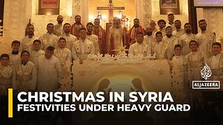 Syrians celebrate Christmas amid uncertainty after renewed fighting in Aleppo
