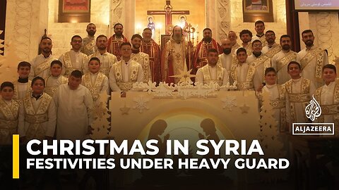 Syrians celebrate Christmas amid uncertainty after renewed fighting in Aleppo