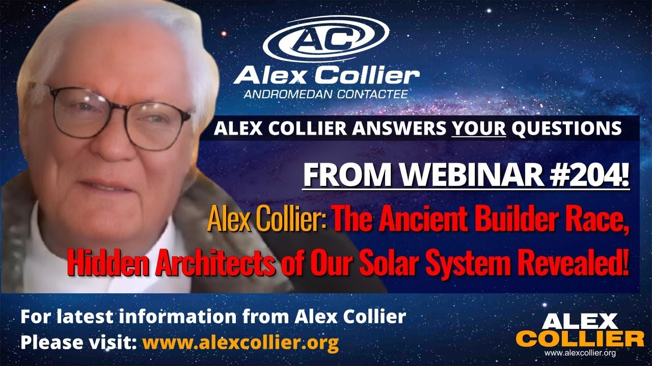 Alex Collier: The Ancient Builder Race – Hidden Architects of Our Solar System Revealed! 🏛️
