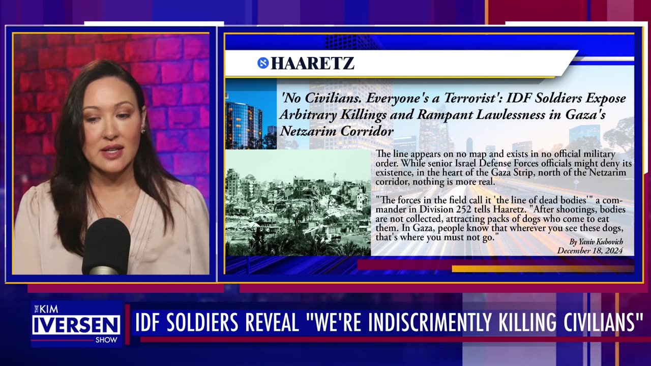 GAZA HORROR IDF Soldiers Reveal Atrocities—'Everyone Is a Terrorist'