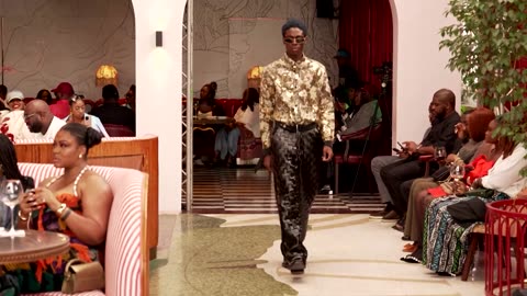 Nigerian designer streams Lagos show to Milan Fashion Week