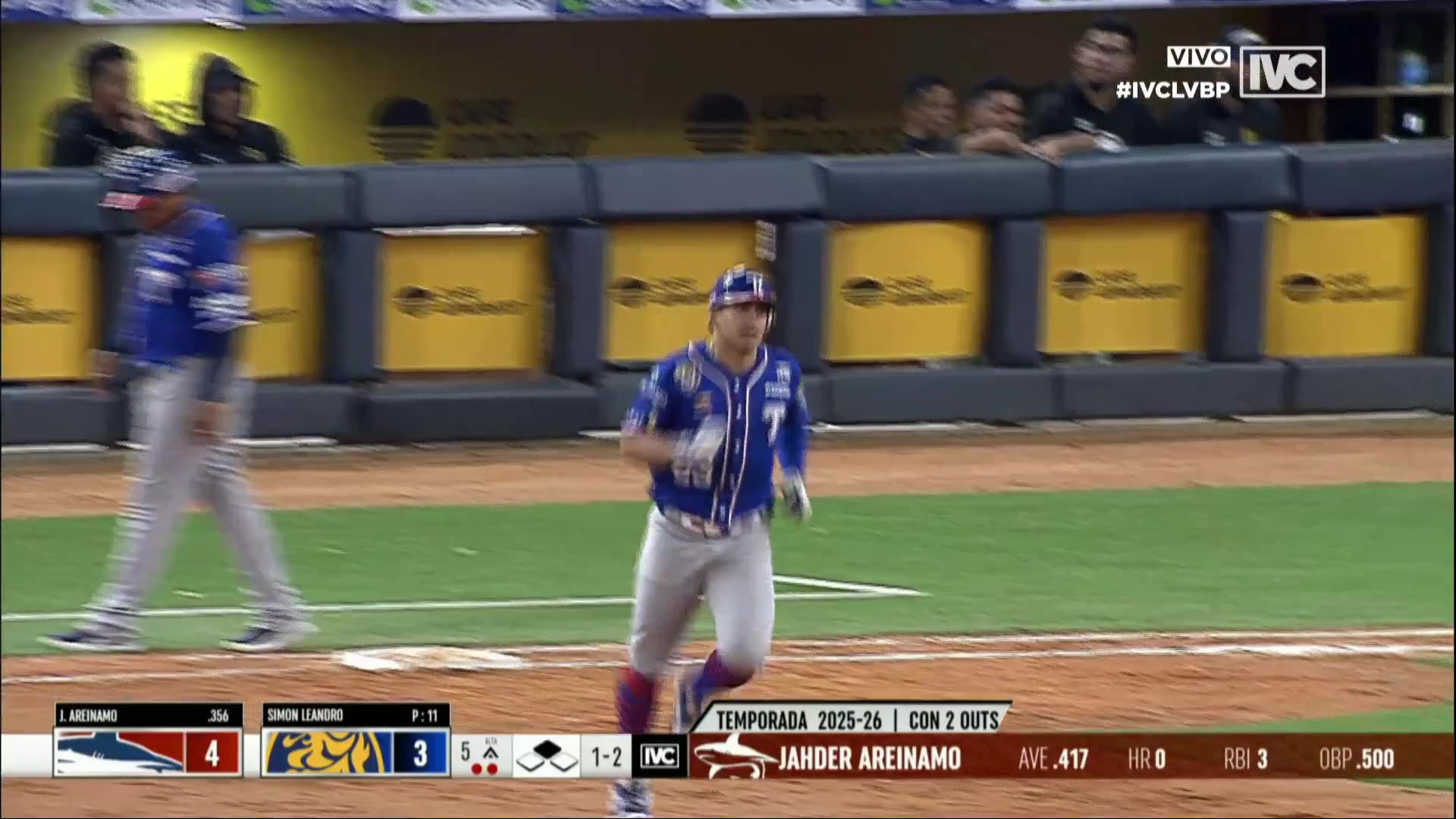 Jadher Areinamo dos veces para la calle