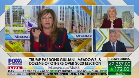 Maria Bartiromo Defends Trump Pardons by Re-Upping Stolen Election Conspiracy
