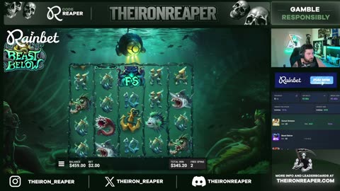 2026! 6K LB! Daily Giveaways! REAP The MF Day! @Rainbet Grab a drink and join.