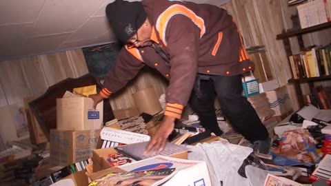 back at video tape house with Lonzo and Plumber-