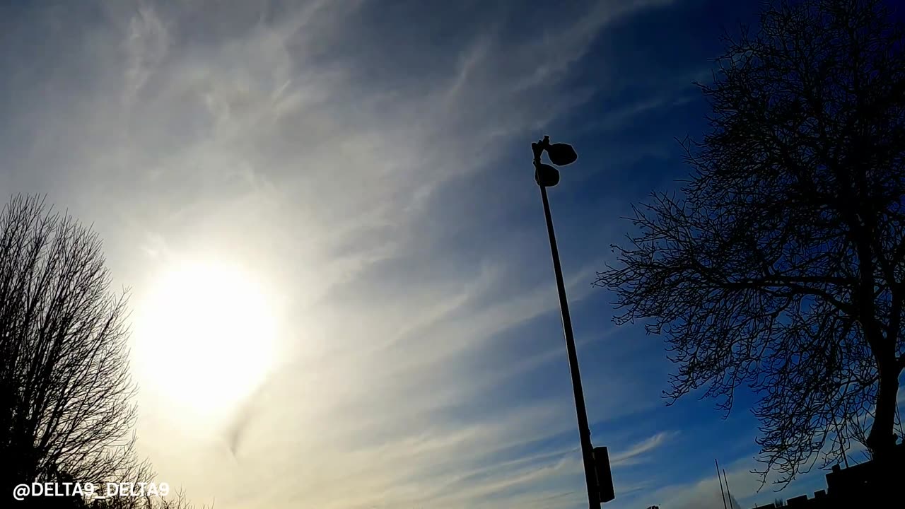 more sky fuckery in north birmingham uk