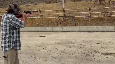 Tim and the boys test the 30-30 Winchester