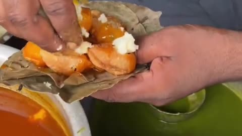 Upma street food in India