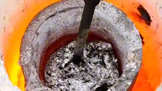 Metal Casting - Melting Aluminum Cans