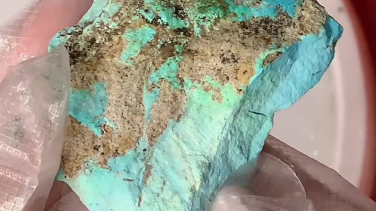 Turquoise Raw Ore Core Material