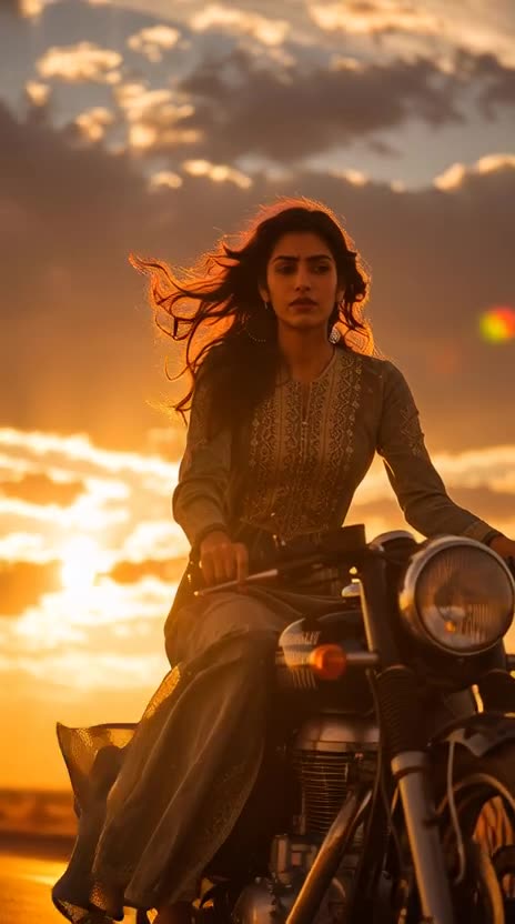 The video is made with AI, it may be artificial