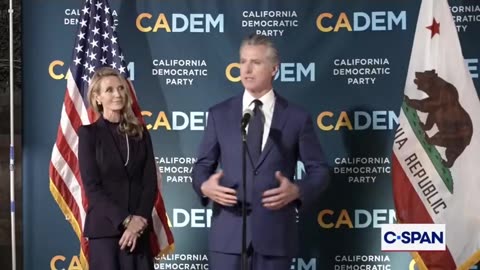 Gavin Newsom Celebrates Prop 50 Passing in Commiefornia