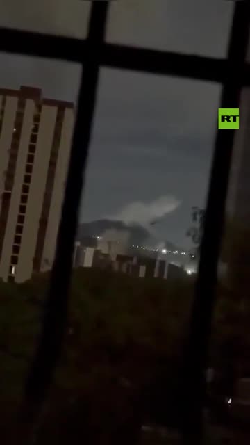 Pentagon aircraft STRAFES Caracas' Fort Tiuna