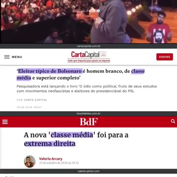Temos que acabar com a classe média tornar todos pobres aí eles irão votar em mim.
