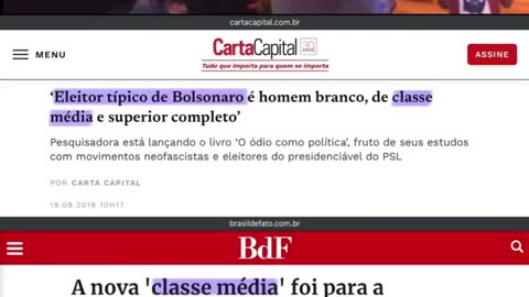 Temos que acabar com a classe média tornar todos pobres aí eles irão votar em mim.