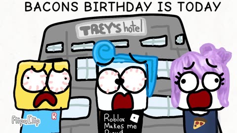 Birthday in Roblox (ITS BACON's BIRTHDAY!)