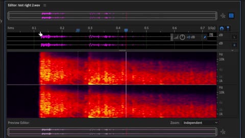 Kester CK Audio Waveform Analysis： Supersonic Crack, 150m Range, & Google Earth Triangulation 10/13