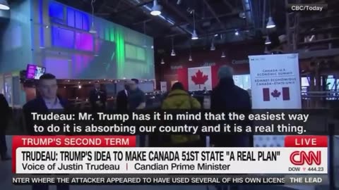 Canadian PM Justin Trudeau on a hot mic: President Trump's "51st state plan" is "a real thing"