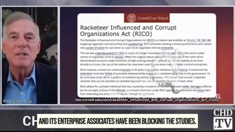 Attorney Rick Jaffe analyzes the RICO case for Vaccine Crimes