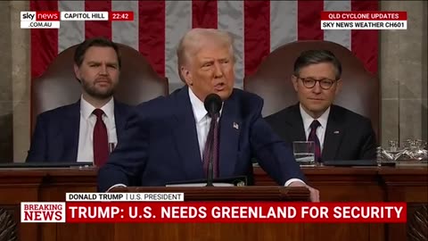 Donald Trump on his plans to ‘get’ Greenland for the United States