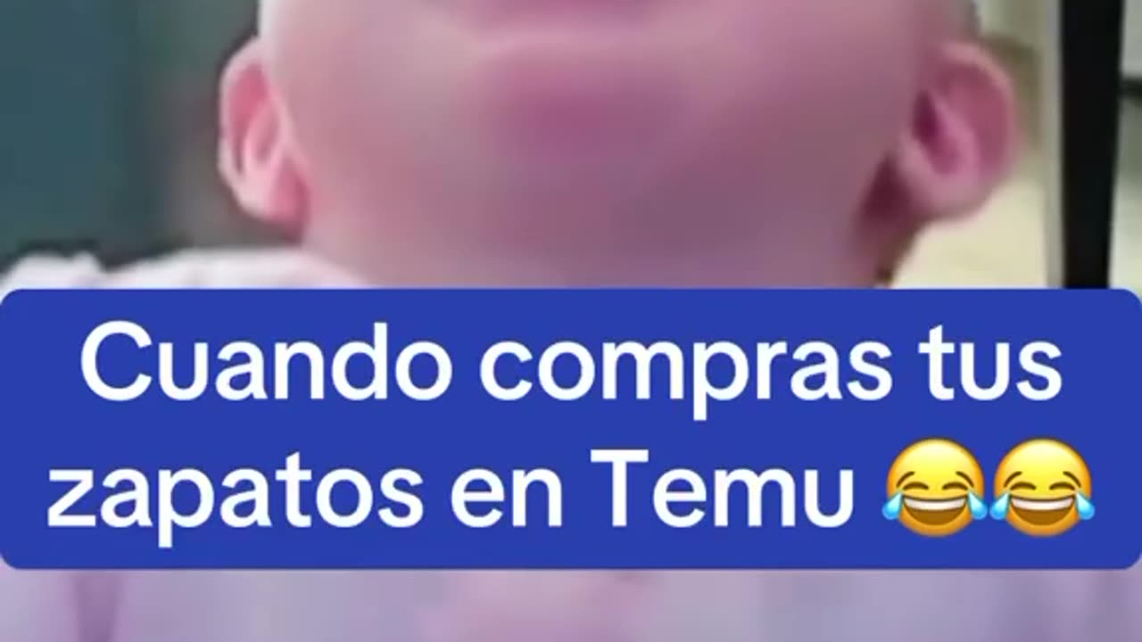 Cuando compras tu zapatos en temu. 🤣🤣🤣🤣