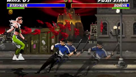 Mortal Kombat: Trilogy - Stryker - N64