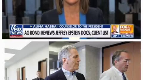 Trump’s legal counsel, Alina Habba, says deep state in panic over the release of Epstein list