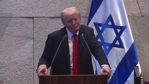Trump says the U.S. has given Israel "so many" weapons, that "Israel became strong