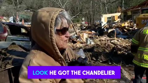 ⚠️ WNC hero has worked "90 days straight" rebuilding roads, bridges for FREE