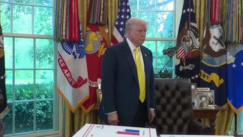President Trump Makes an Economic Announcement, Aug. 7, 2025