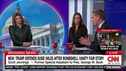 Jennings Clarifies Where Wiles Stands With Trump After Vanity Fair Backlash