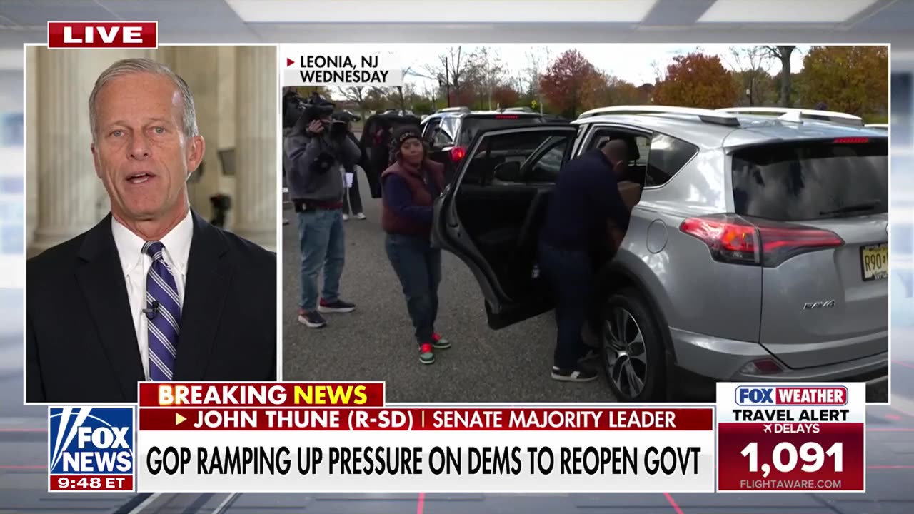 Sen Thune issues BOLD warning to Dems on shutdown: Will 'cost them'